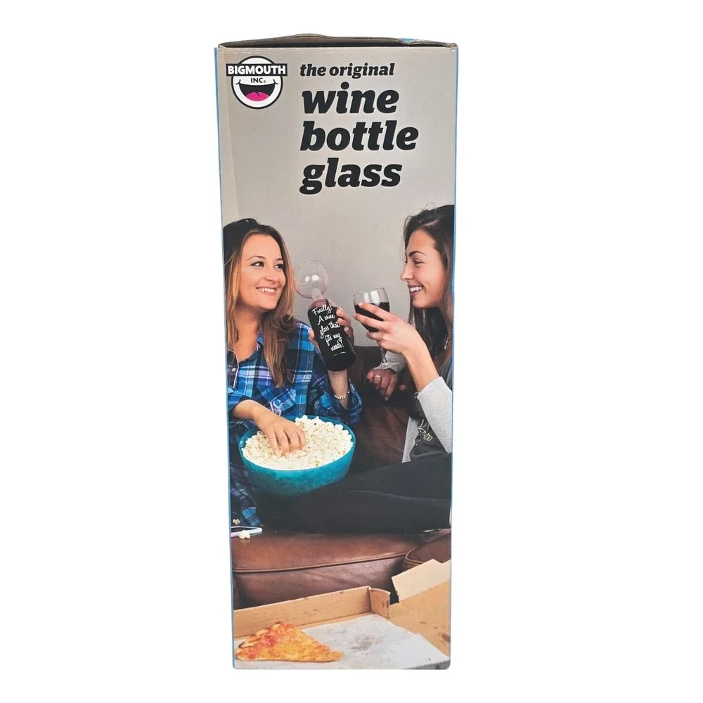 BigMouth Inc The Original Wine Bottle Glass‎ Holds a Full Bottle Novelty Gift